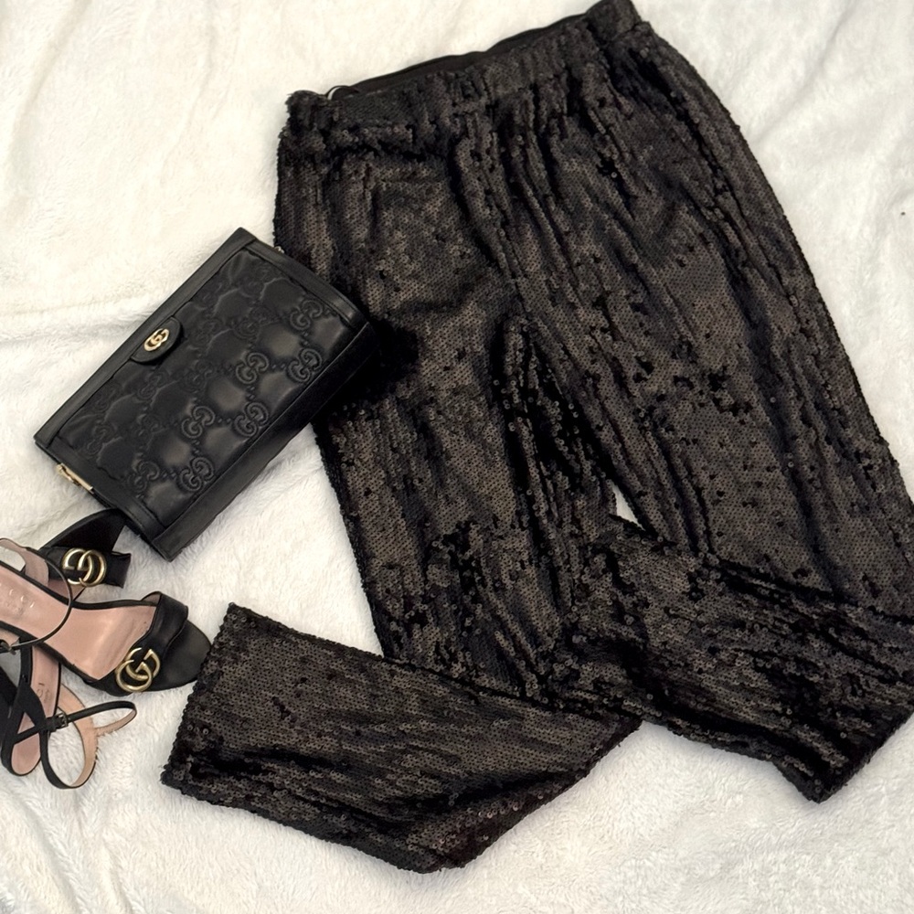 Sequin Joggers